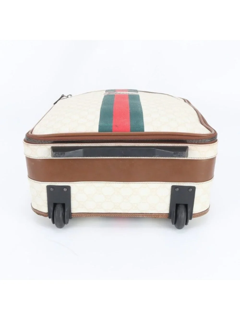 ★SOLD★ Gucci Sherry Line GG Supreme Suitcase Carry Case Bag Business Travel - Picture 7 of 11